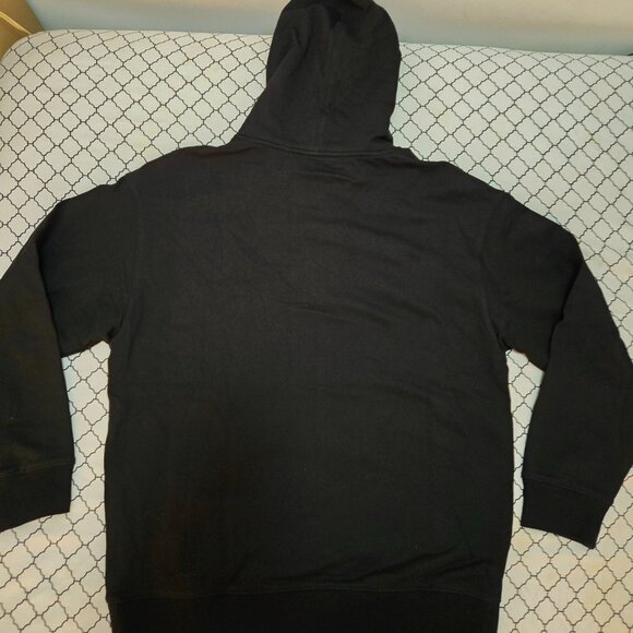 Be The HOSS Co Size Large (fits more like MEDIUM) Black Performance Hoodie NWT - Picture 4 of 4